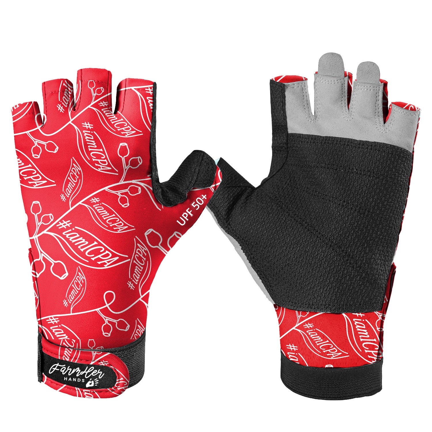 #iamICPA UPF50+ Sun Protection Gloves
