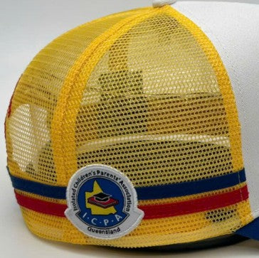 Blue and Yellow Trucker Cap